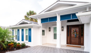 Bahama shutters home entry