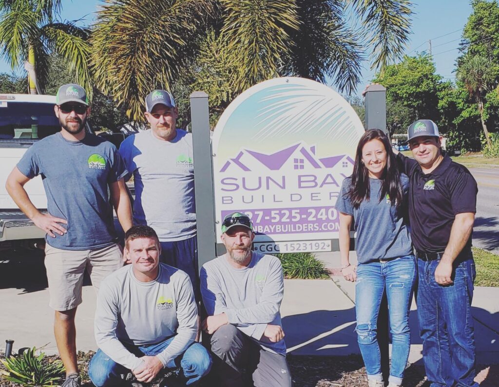Sun Bay Builders team St. Pete Florida